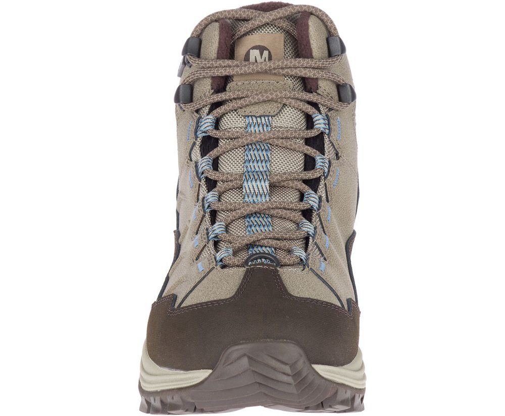Botas Senhora - Merrell Thermo Chill Mid Waterproof - Cinzentas - UHZ065327
